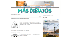 Desktop Screenshot of masdibujos.com