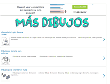 Tablet Screenshot of masdibujos.com